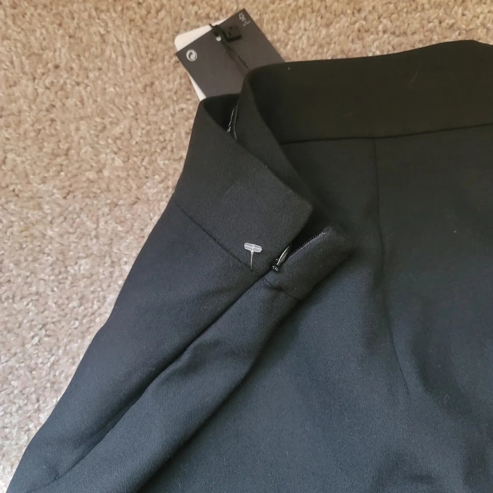 NWT! Zara Black Midi Pencil Skirt XS - Image 7
