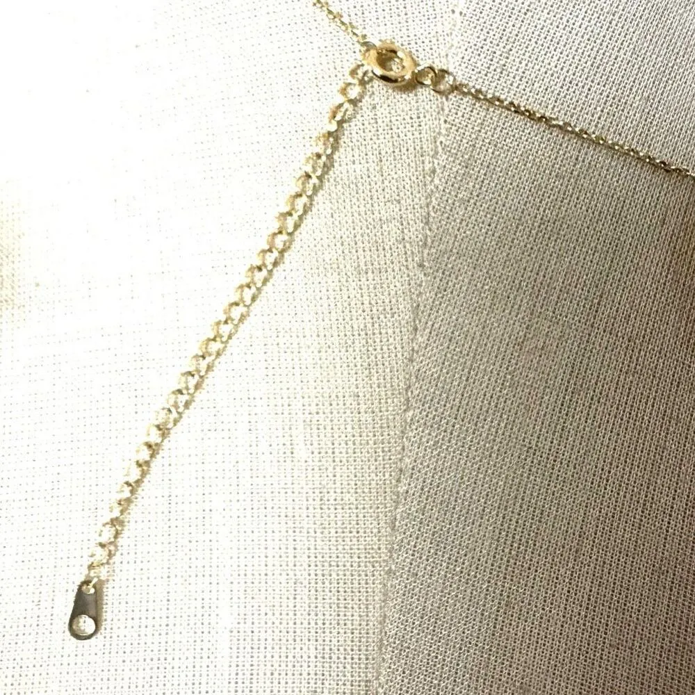 14k Gold Plated Libra Zodiac Sign pendant Necklace - Image 11