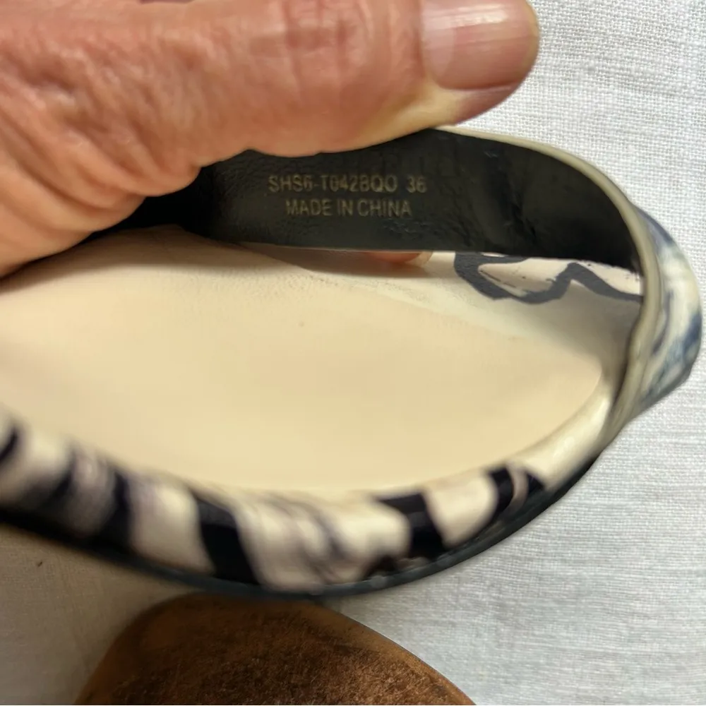 3.1 Phillip Lim Black and Cream Stiletto Heels - Image 7