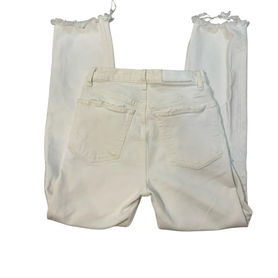 RE/DONE 70s Stovepipe Jeans – Worn White
Size: 26
Made in: Mexico - Image 6