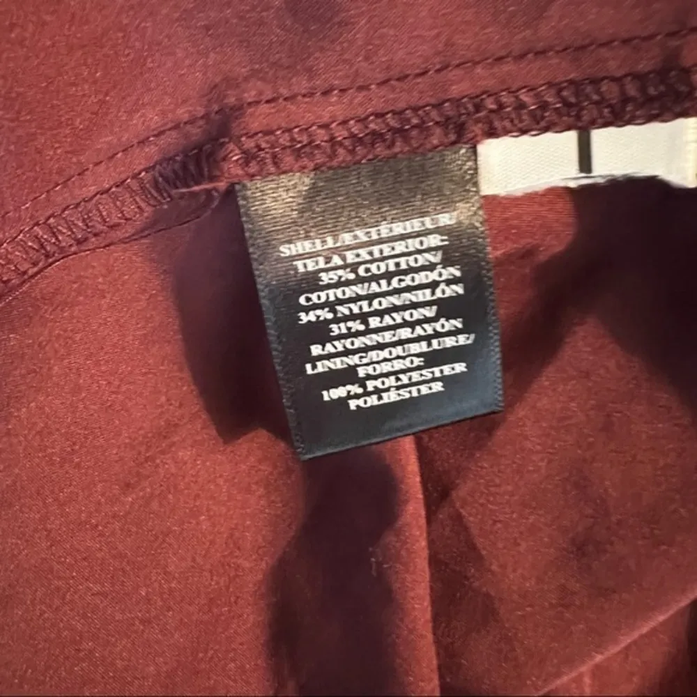 Ann Taylor Dress Lace Fit & Flare Purple Plum Mini Sleeveless 4P Cocktail Work - Image 15