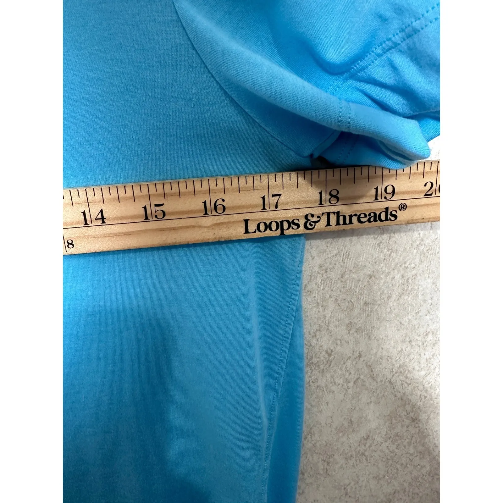 Cotopaxi Women's V Neck Paseo Travel T‎ Shirt Casual Top Blue Sky Size Medium - Image 5