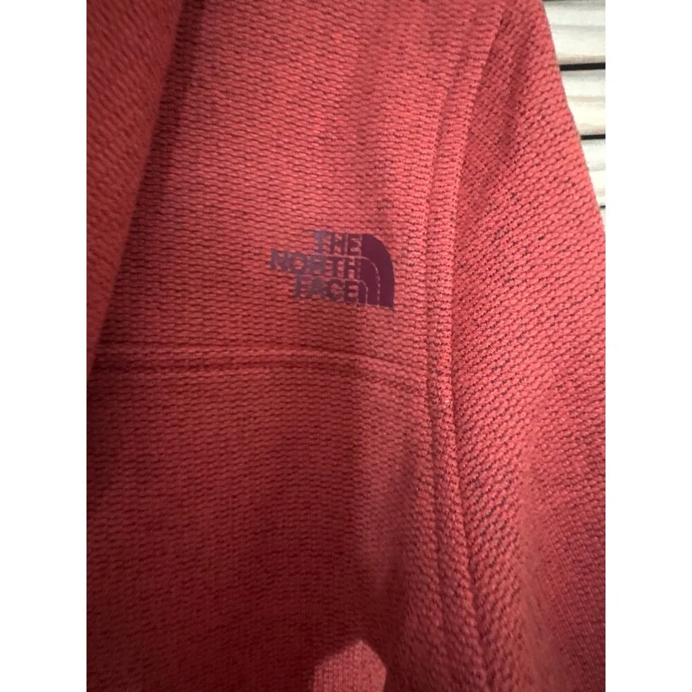 Brand New The North Face Women's Small Knit Stitch Ketchup Red Pullover Hoodie - Image 6