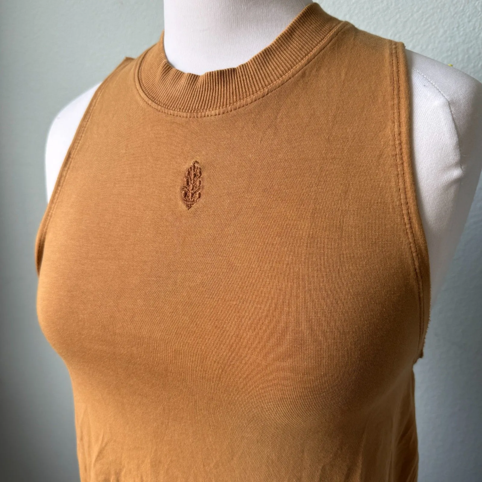 Free People Movement Hot Short Flirt Dress Size XS Brown - Image 4