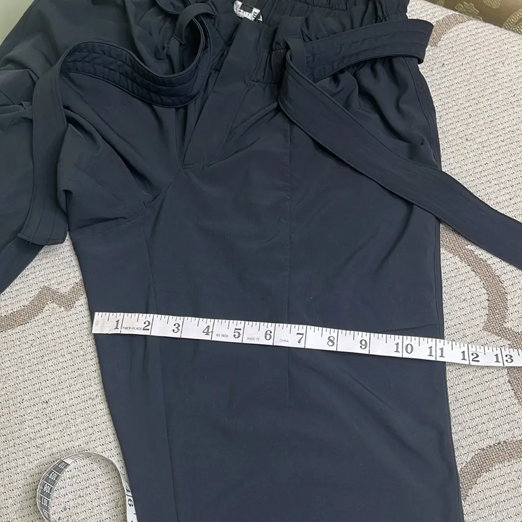 Athleta Black SKYLINE PANT Activewear Bottoms pull on, travel, size small - Image 6