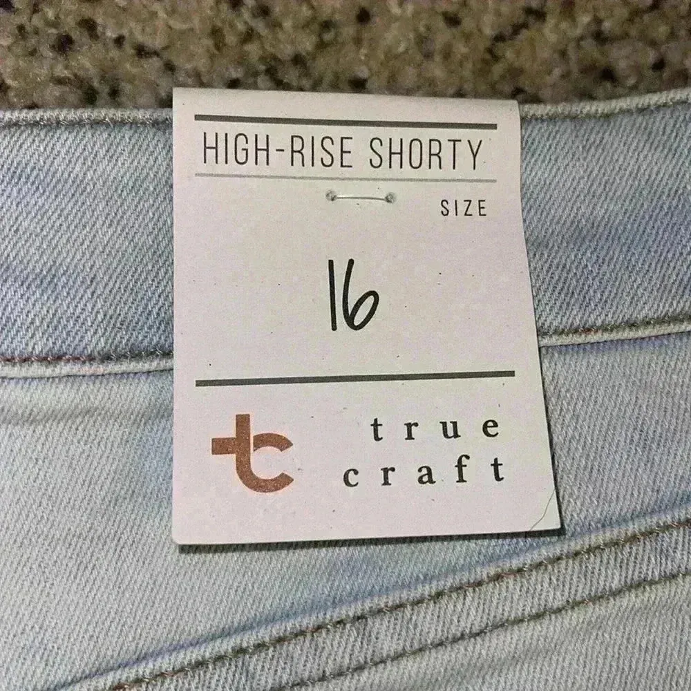 True Craft High Rise Shorty Size 16 NWT - Image 3