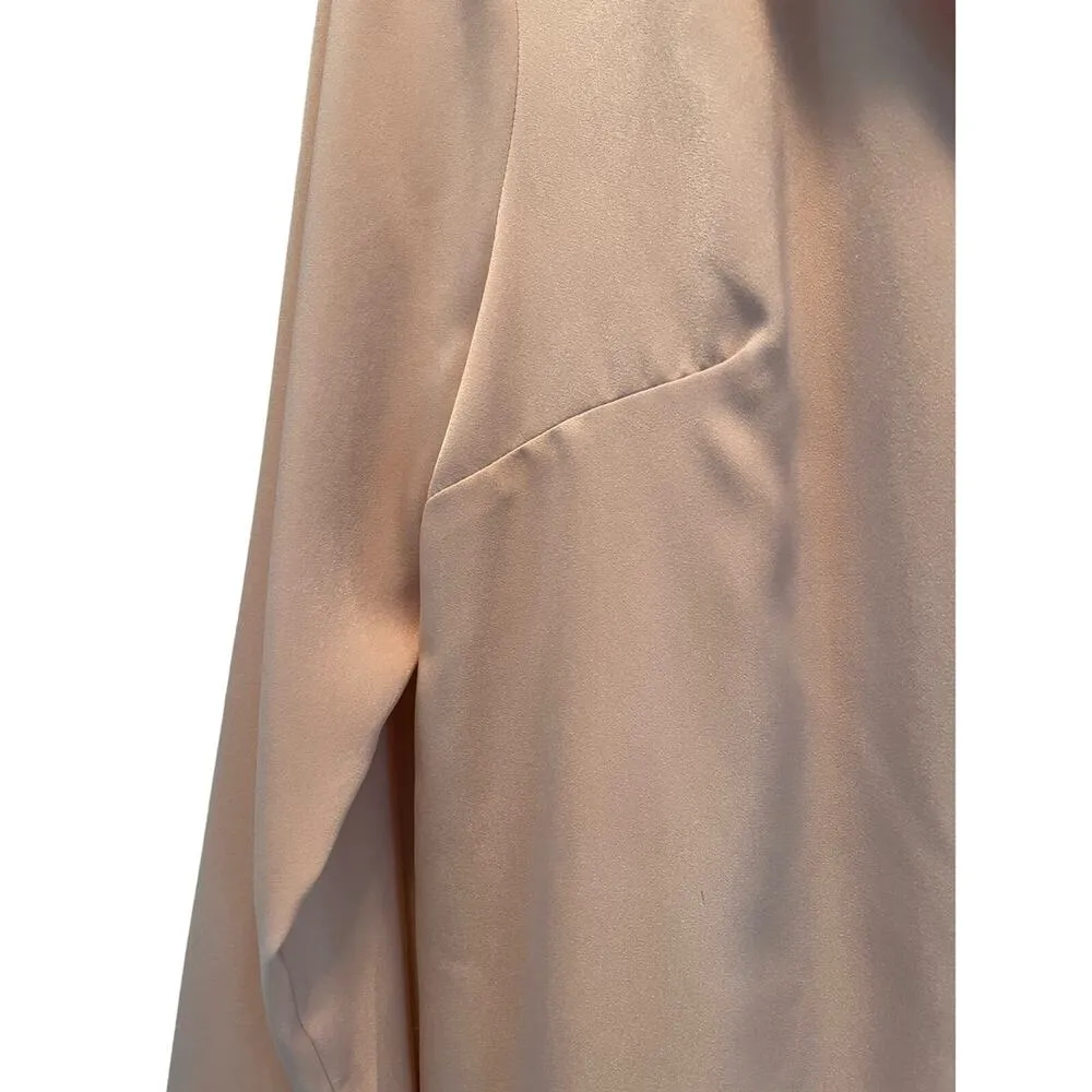 Urban Outfitters Rose Pink Double Breasted Shirt Jacket size Small - Image 6