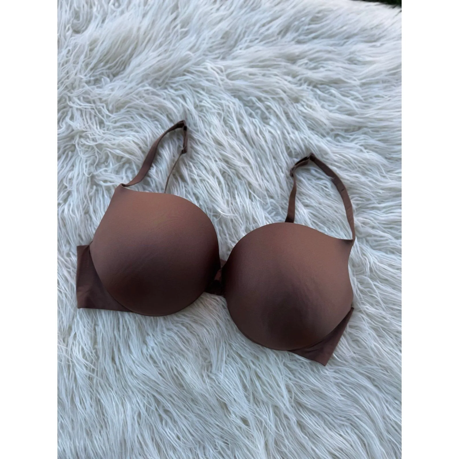 Skims Ultimate Collection Pushup Plunge Bra Jasper Size 42D - Image 3