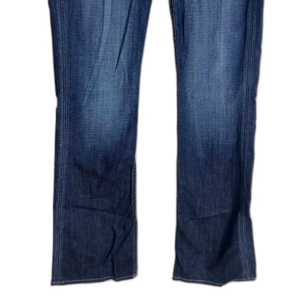 Hudson ladies midrise signature bootcut fire wash jeans size 29 flap pockets - Image 5