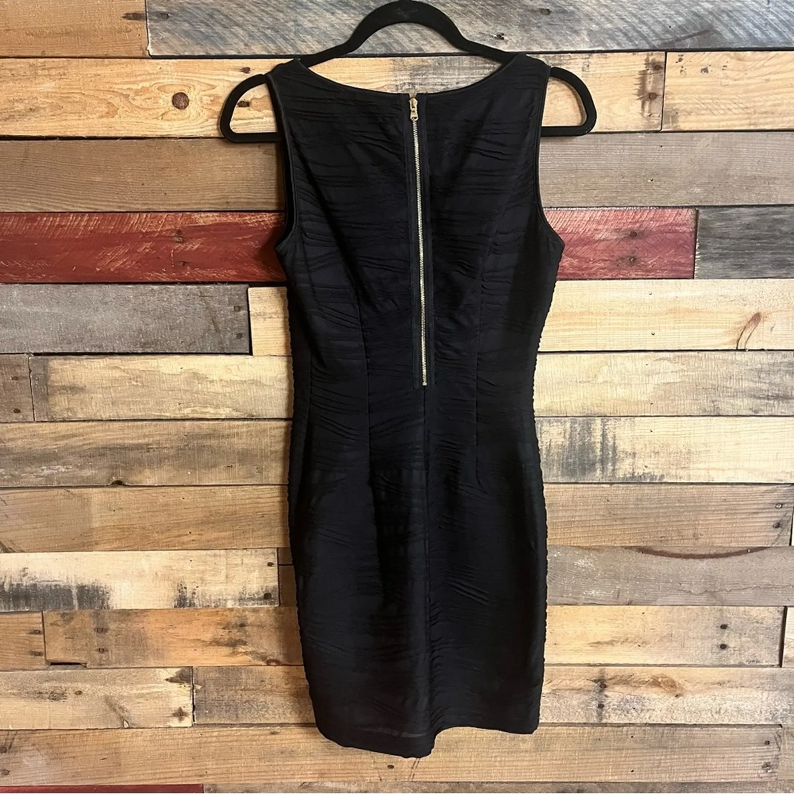 Guess‎ Black Textured Dress Size 2 - Image 2