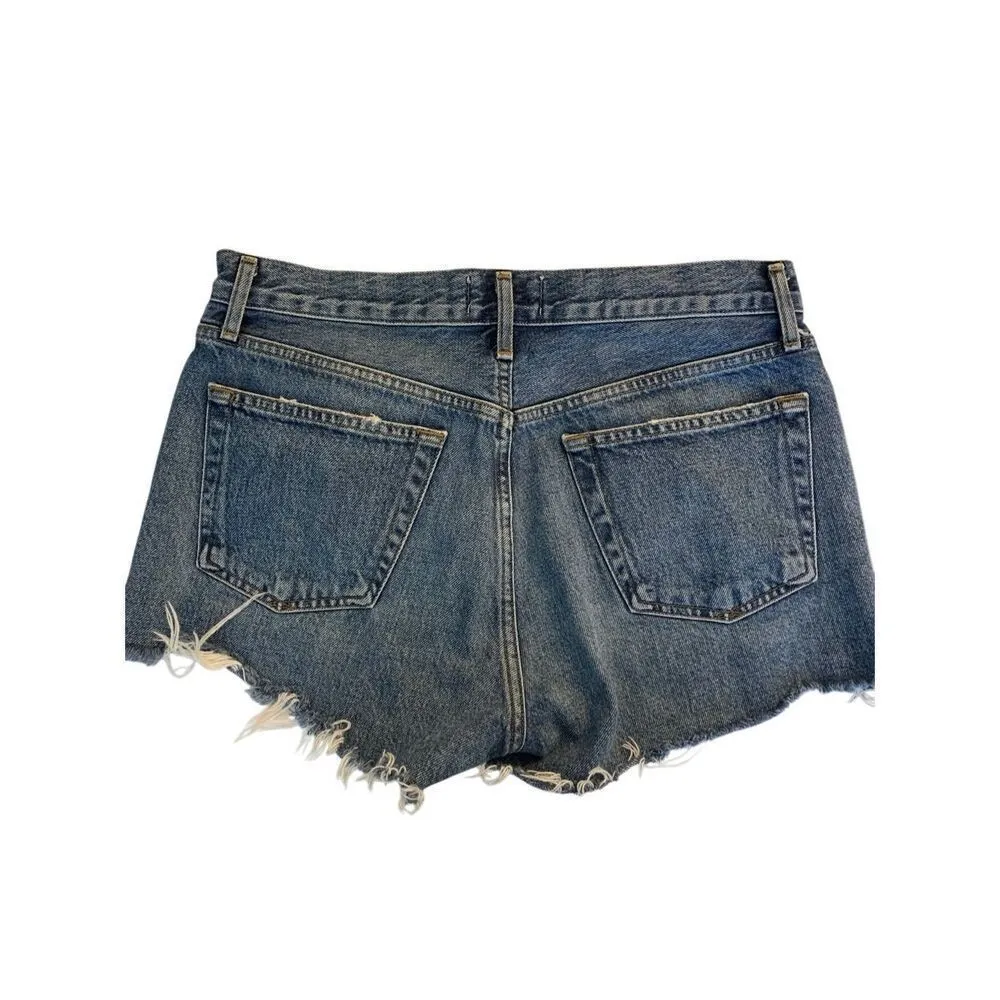 AGOLDE Parker Shorts 100% cotton women's size 27 A026C-1141 - Image 2