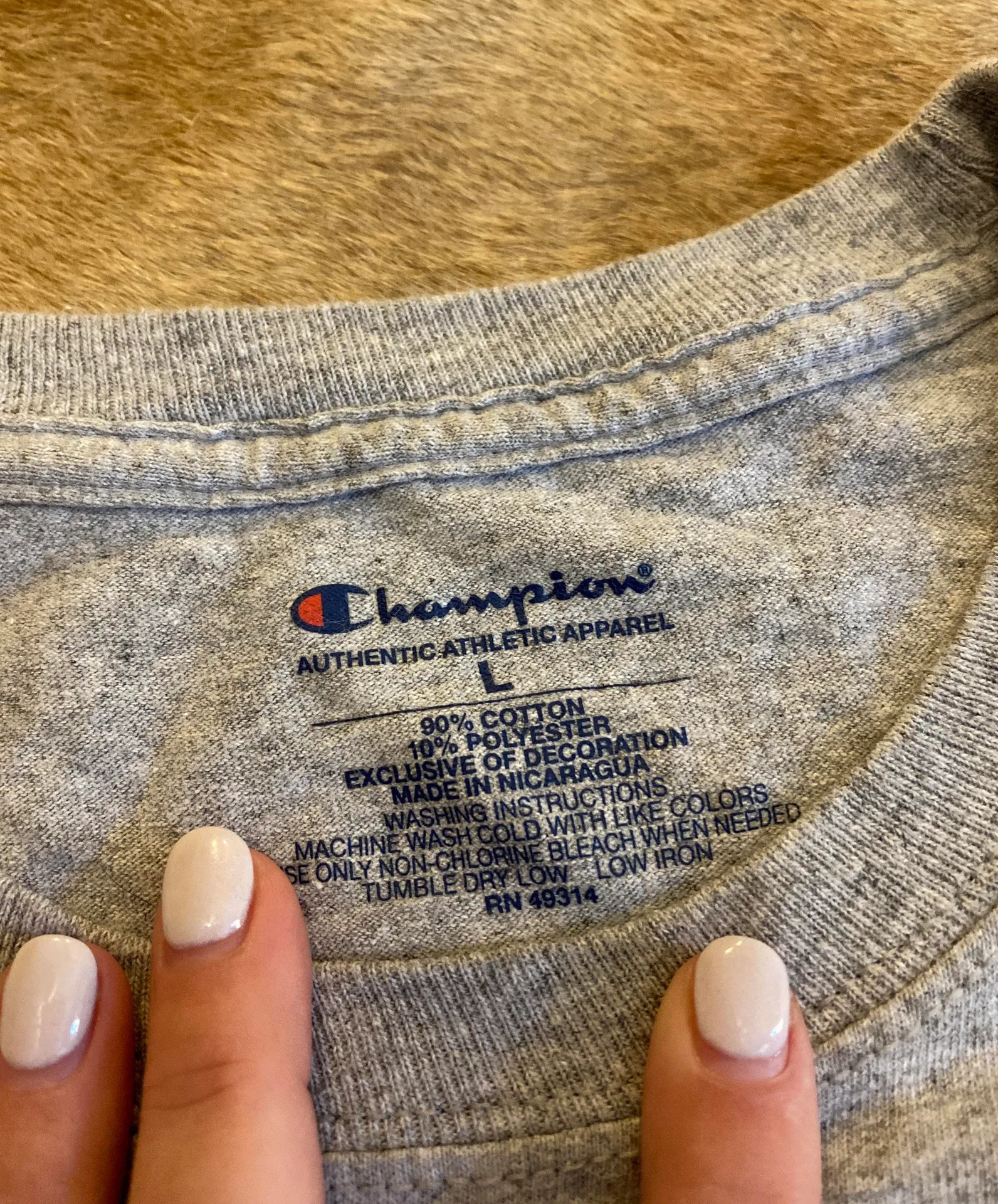 Champion Auburn Cropped Tee Shirt - Image 5