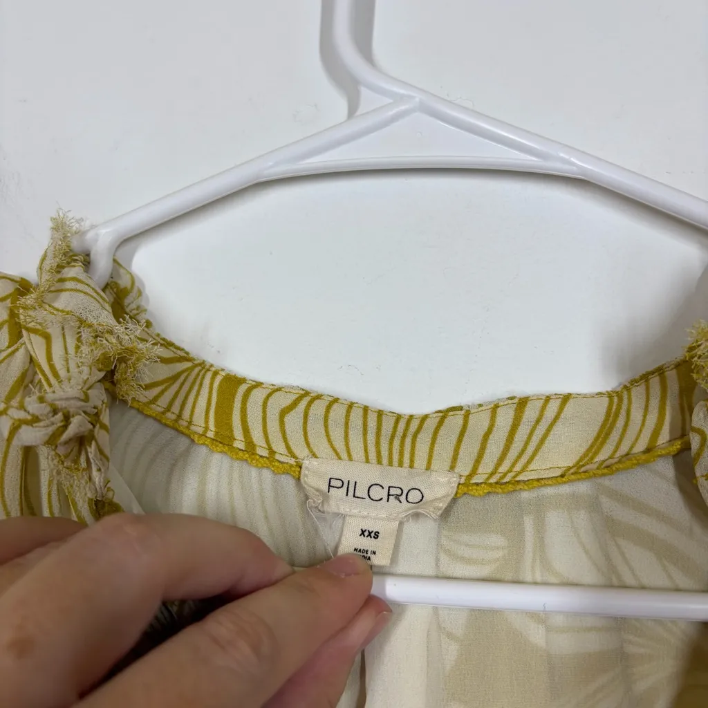 Anthropologie Pilcro Long Sleeve Blouse Size XXS - Image 9