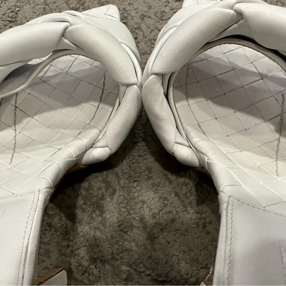 Bottega Veneta Lido Mule in Optic White Size 40 ½ - Image 7