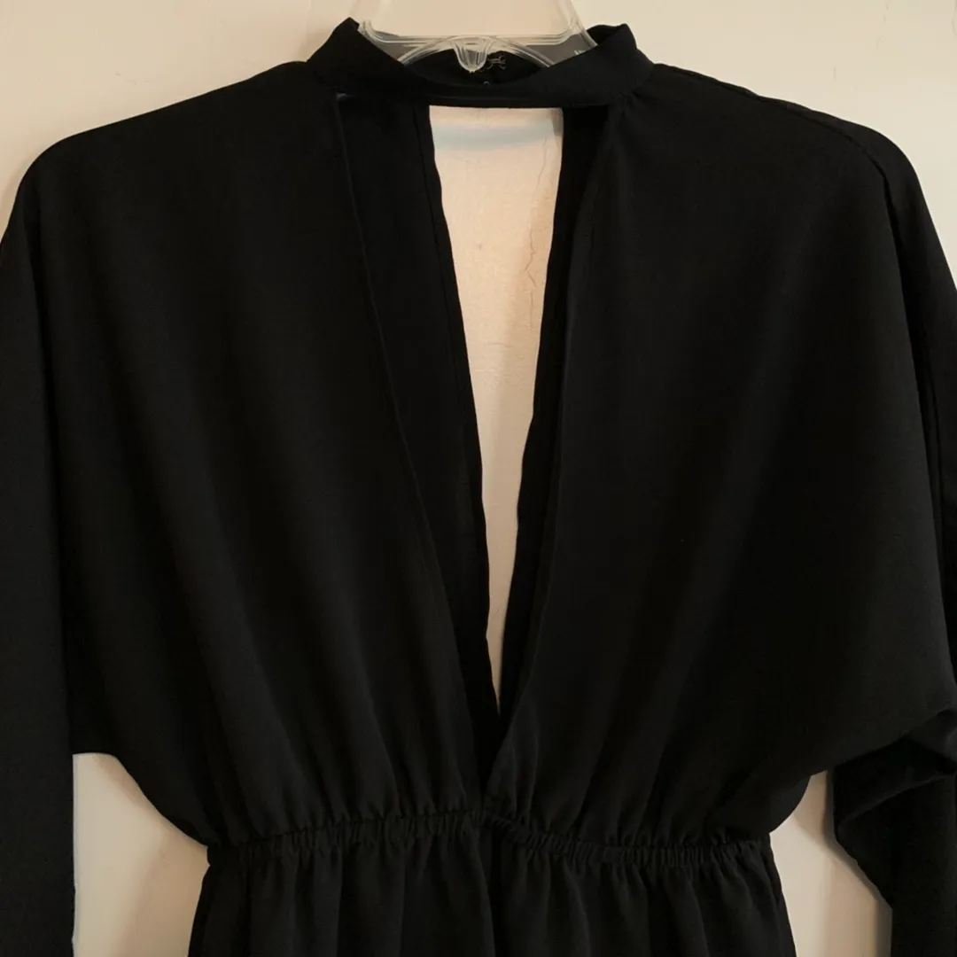 choker cut out blouse - Image 6