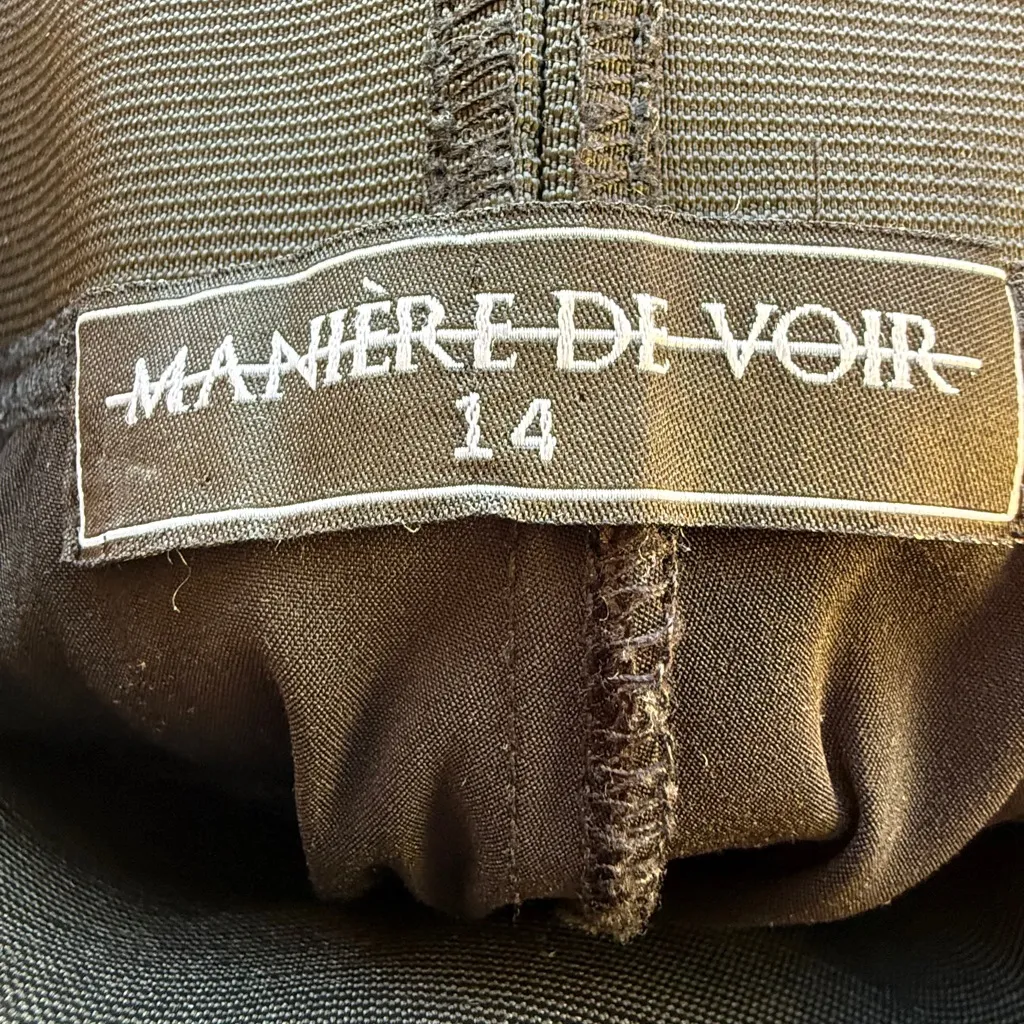 Maniere De Voir Black Crop Top - Image 5