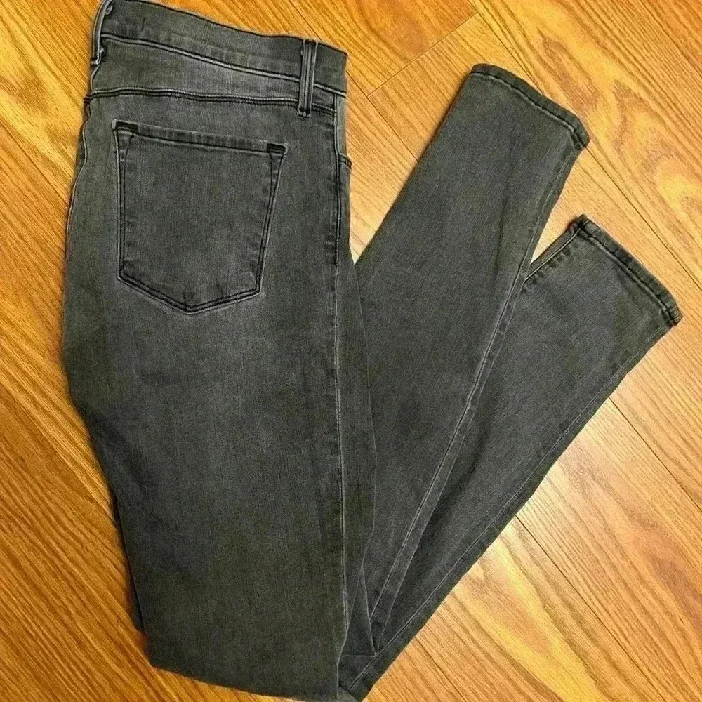 J Brand Super Skinny Photo Ready Jean Night Bird Faded Black 28 - Image 3