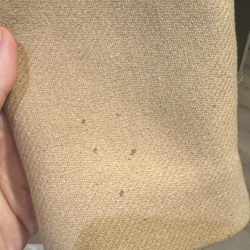 ZARA  Women's Camel Blazer mid length trench - Image 10