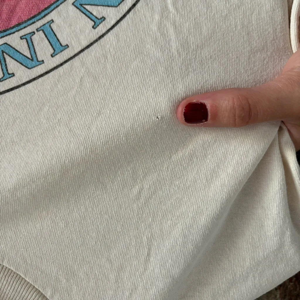 J. Galt Malibu Fun In The Sun Graphic Crop T-shirt Top - Image 5