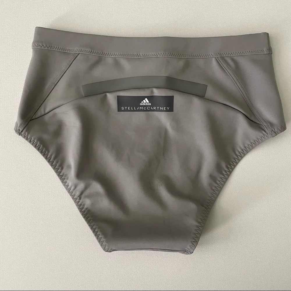Adidas x Stella McCartney Swim Hybrid Shorts Size XS Gray - Image 8