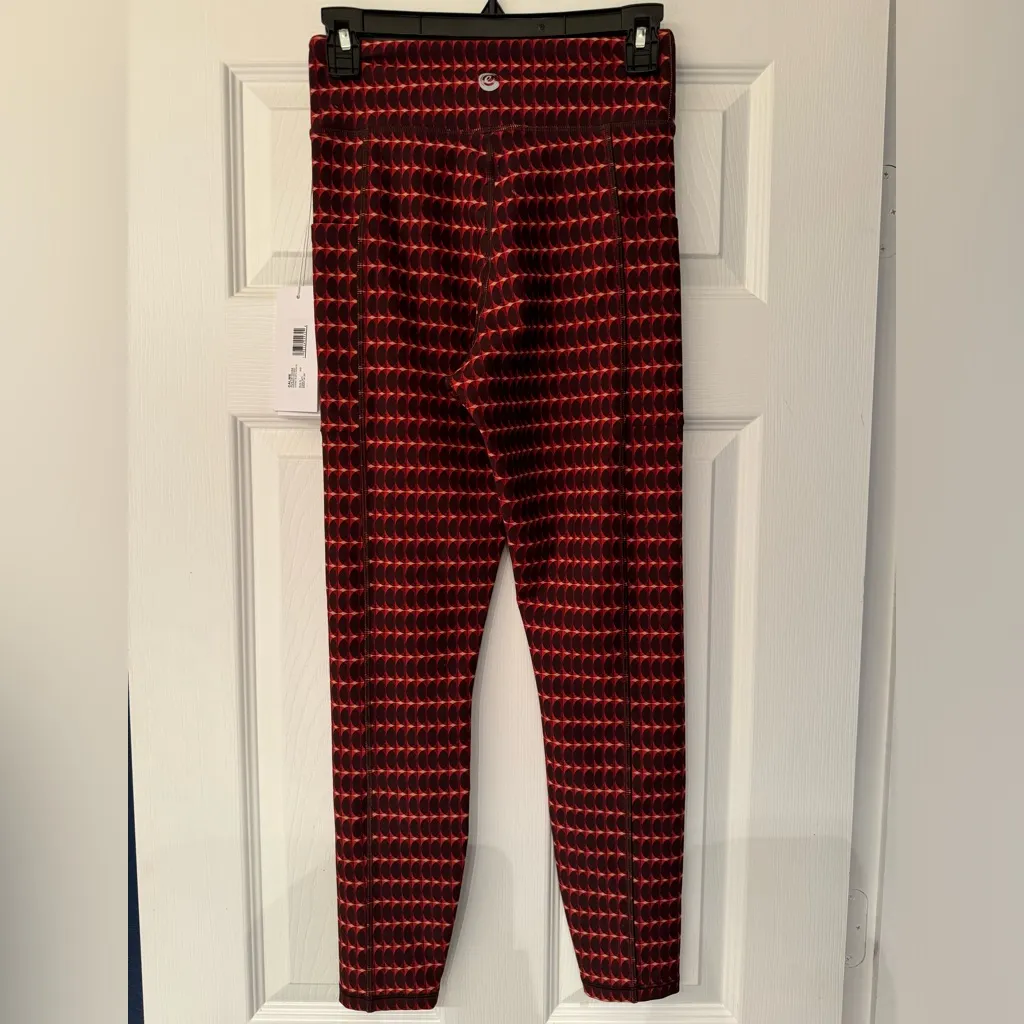 Johnny Was Calme Multi Color Endurance High Waist Leggings w/Pockets Size Small - Image 3