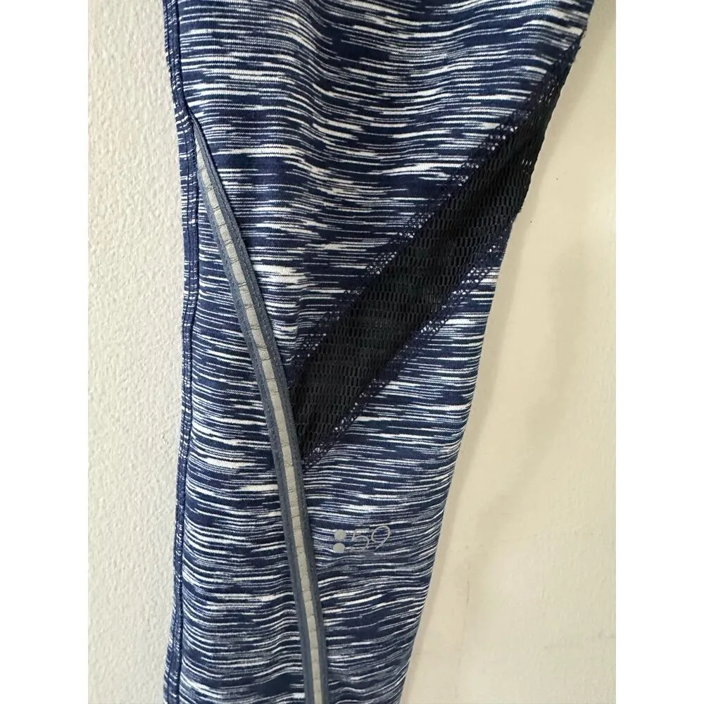 Splits59 Leggings Women's XS Navy Blue Jordan Mesh Heather Revolve Activewear - Image 7