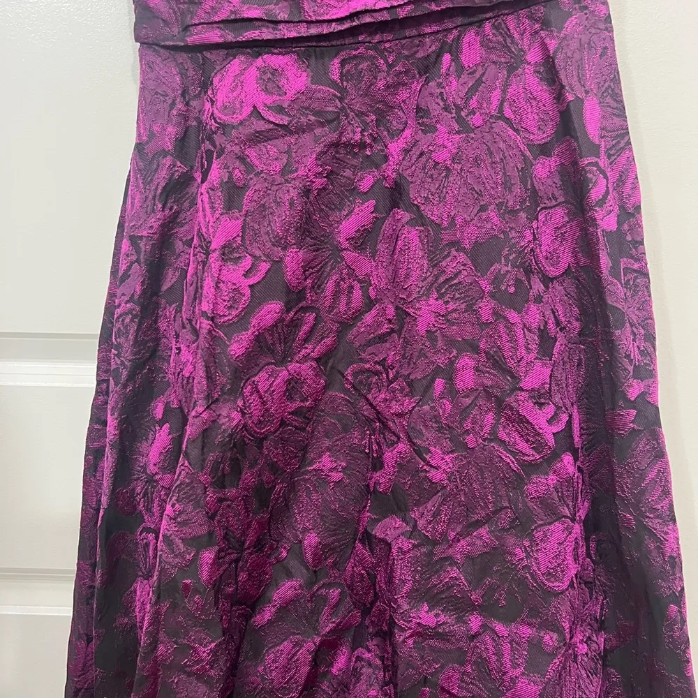 Pamella by Pamella Rolland Pink Jasmine Orchid High-Low Gown Size 4 US $660 - Image 3