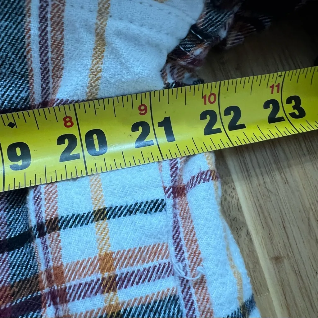 Natural Reflections Plaid Sherpa Lined Hooded Jacket Shacket L/G - Image 9