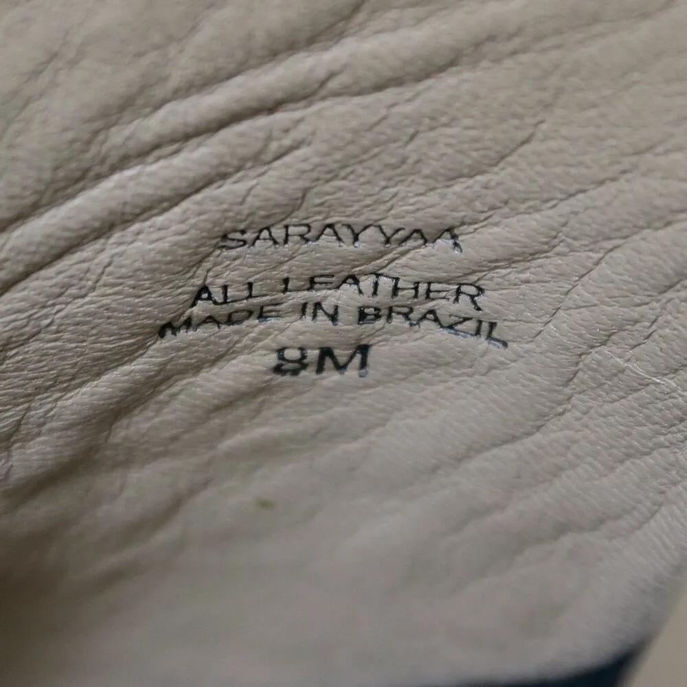 Antonio Melani Sarayyaa Black Leather Platform Mules - Image 11