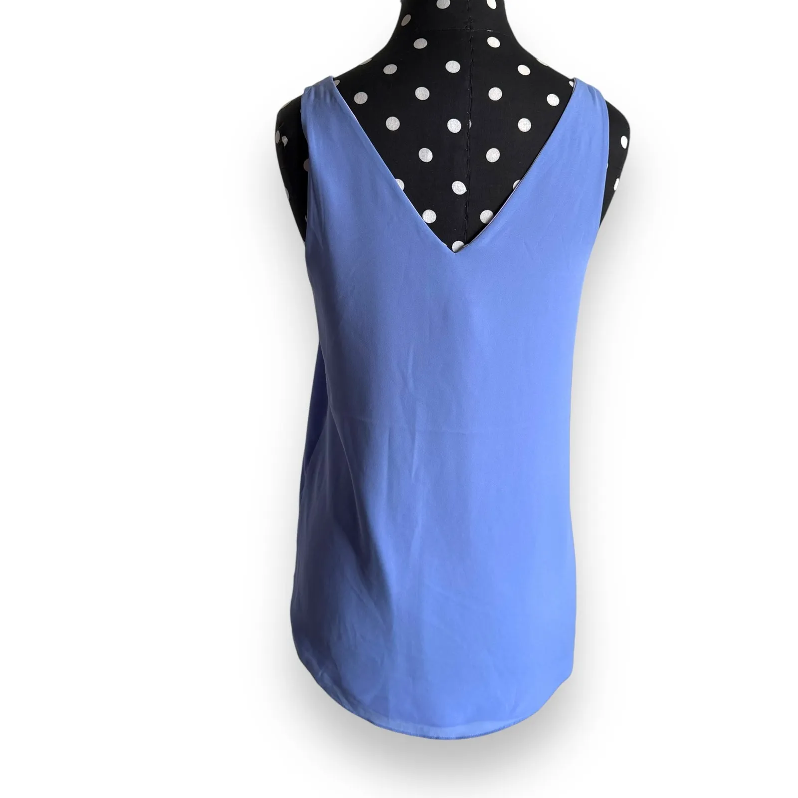 Lilly Pulitzer Womens Tank Top‎ Sz XXS Reversible Florin V-Neck Purple Iris NEW - Image 8