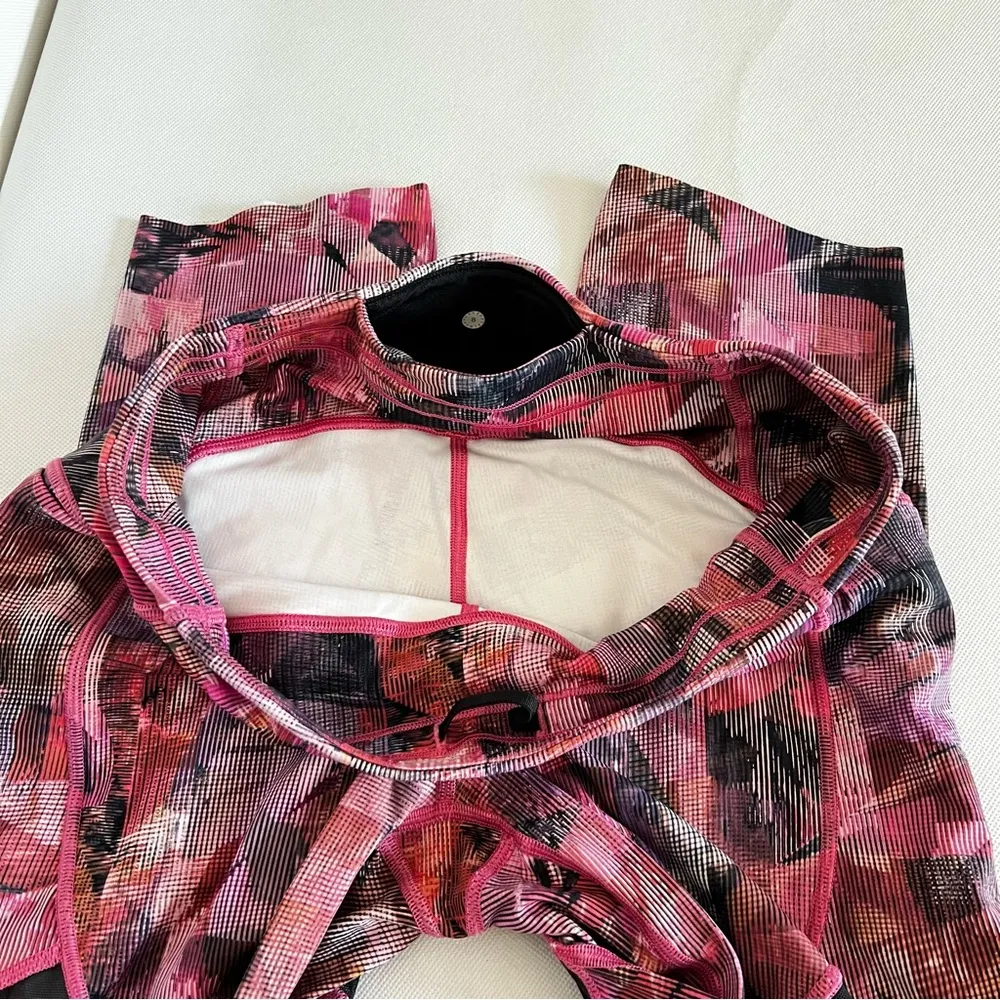 Lululemon On Pace Crop 21" Sun Dazed Multi Pink Size 8 - Image 15