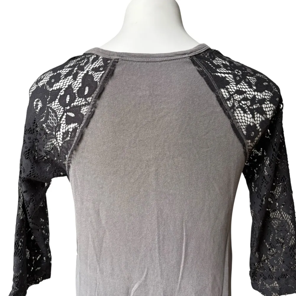NWT, We The Free Free People Renegade Raglan Tee “Folk Metal", Sz S - Image 11