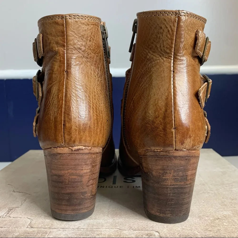 Bed Stu Begin Booties in Tan Rustic New in Box Size 7 - Image 8