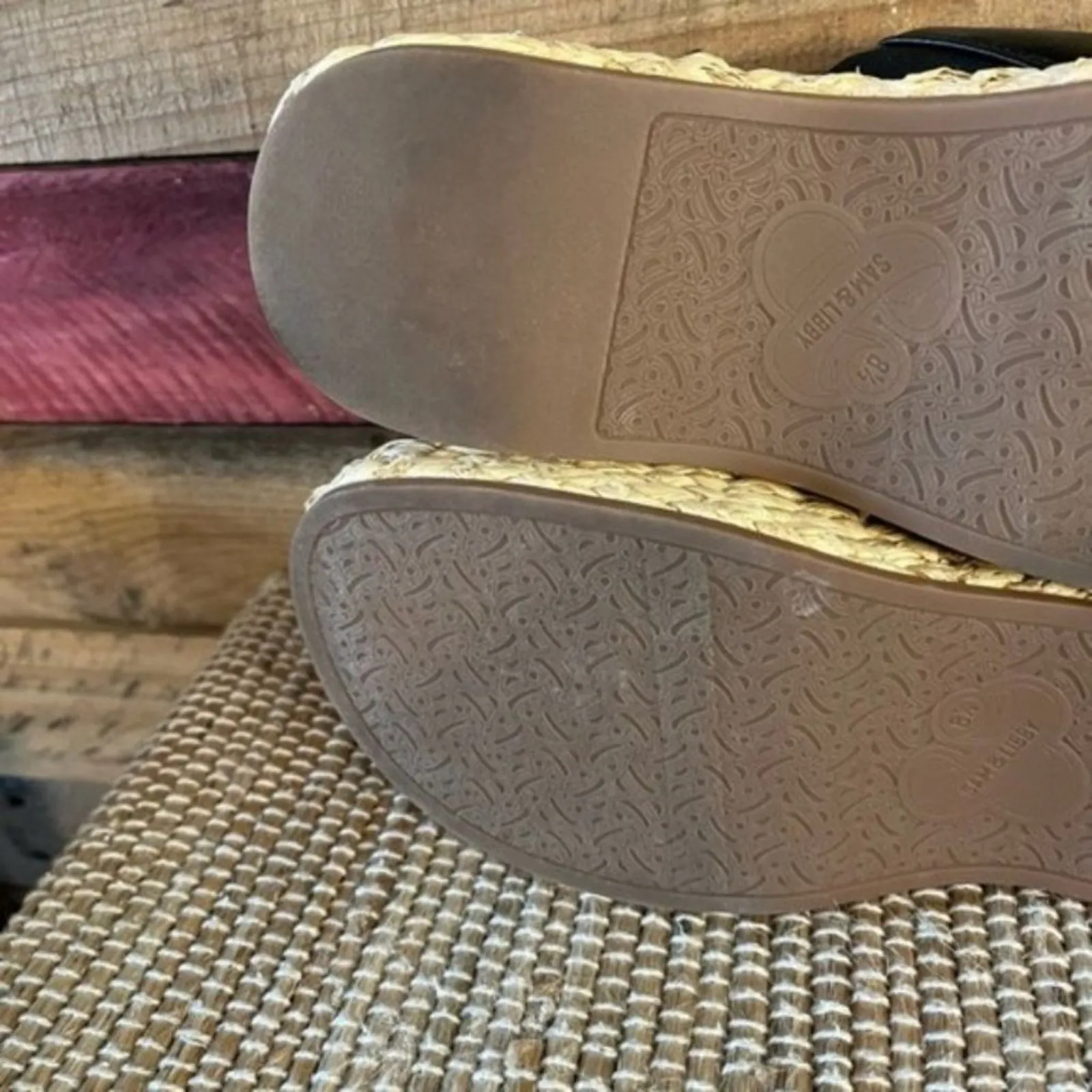 Sam & Libby Black Platform Espadrille Size 8.5‎ - Image 11