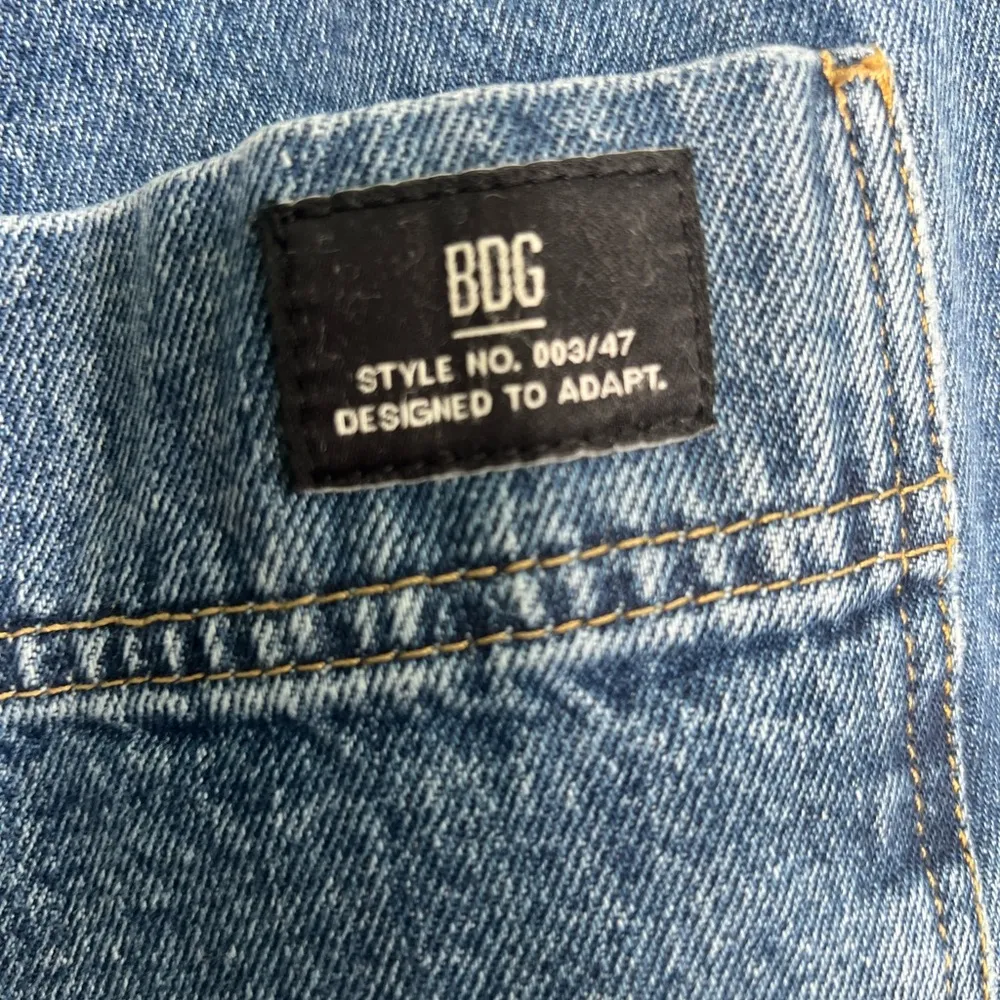 BDG Jean Denim Skate Patch Jean Shorts Size 27 - Image 8