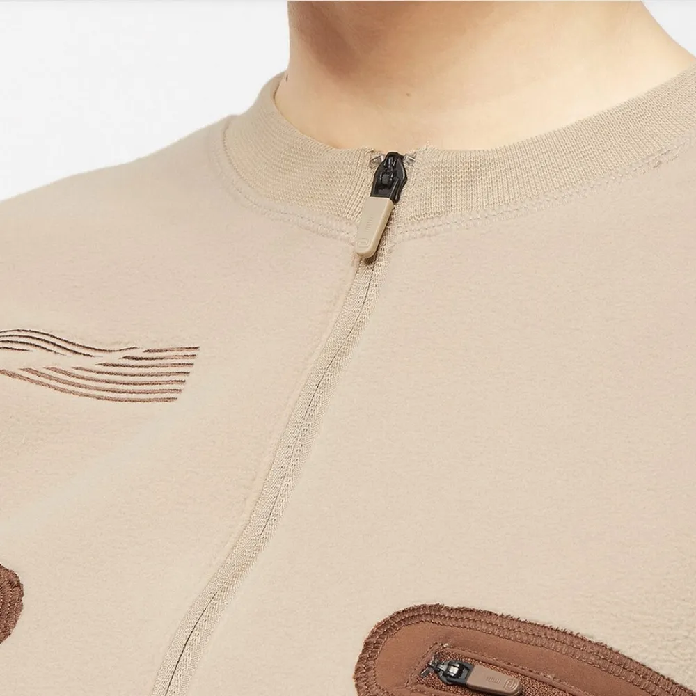 Travis Scott CACT.US CORP x Nike W NRG BH PO Crew Fleece Sweatshirt Size L - Image 3