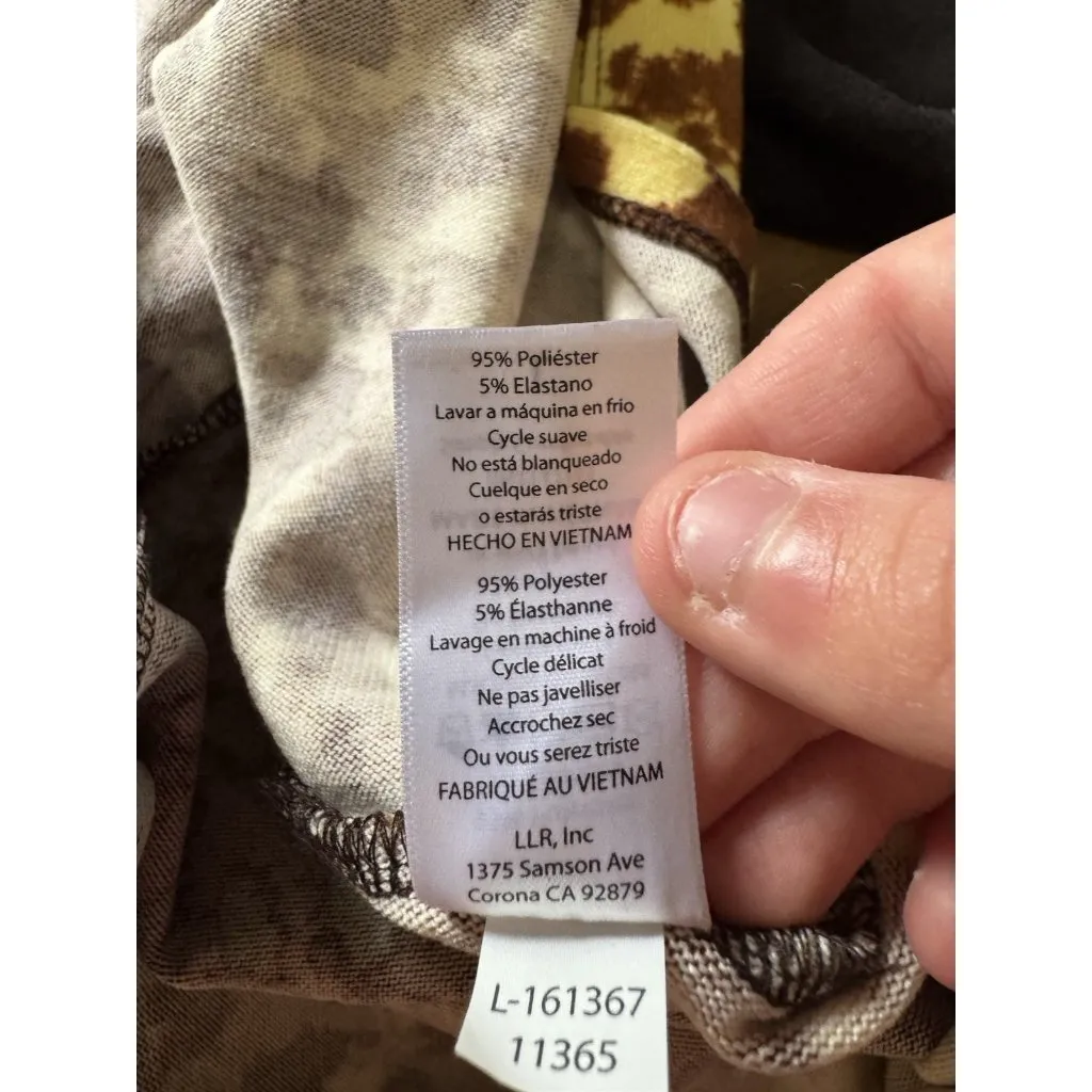 LulaRoe Women Size Large Open‎ Front Cardigan Pockets Cheetah Teacher - Image 10