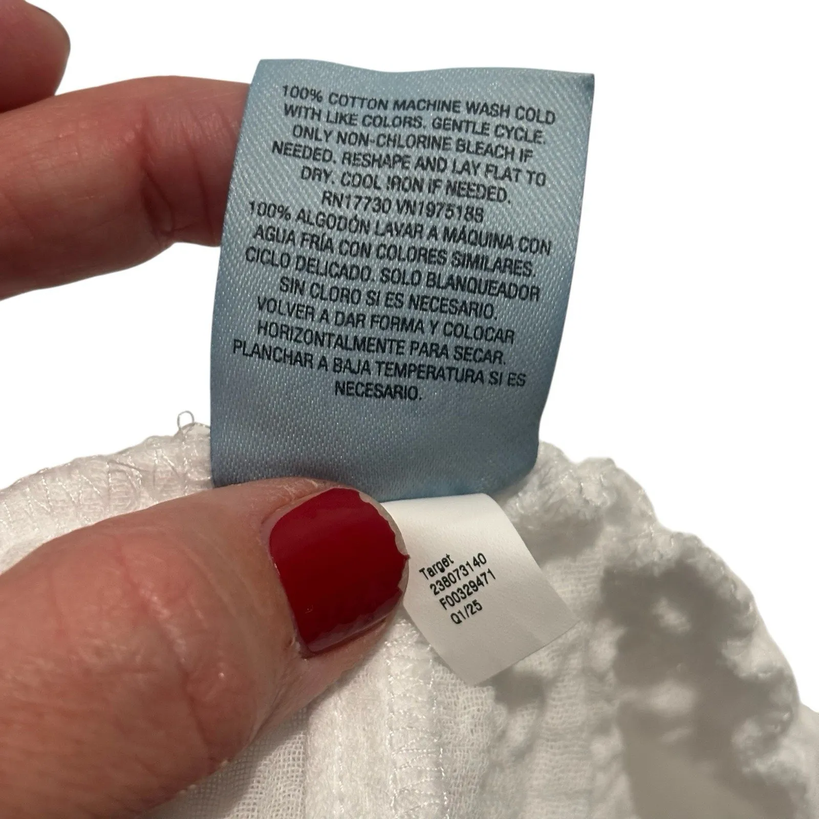 Shade & Shore Women's Gauze Pull-On Cover Up Pants White size XS - Image 7