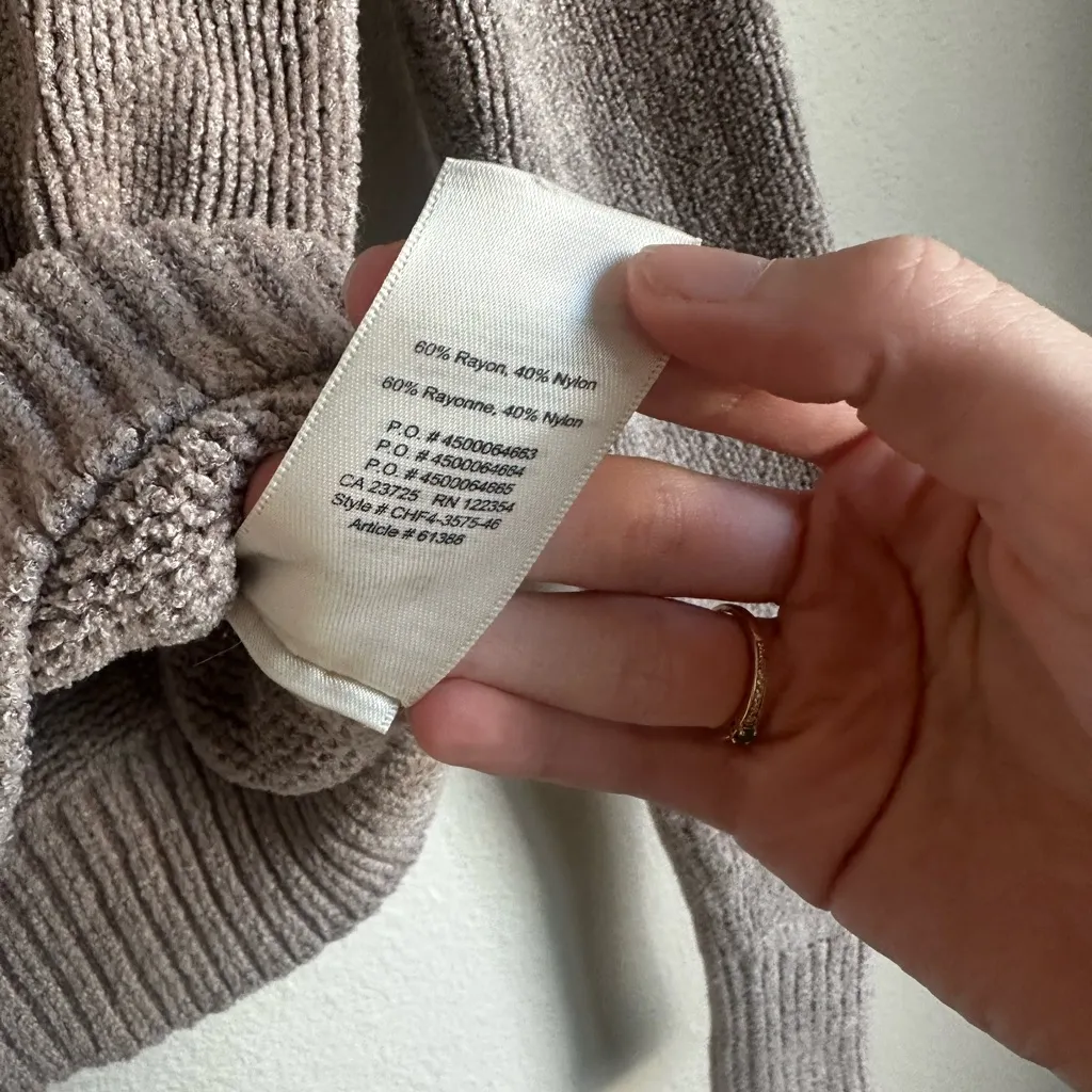 Wilfred Tan Turtleneck Sweater - Image 4