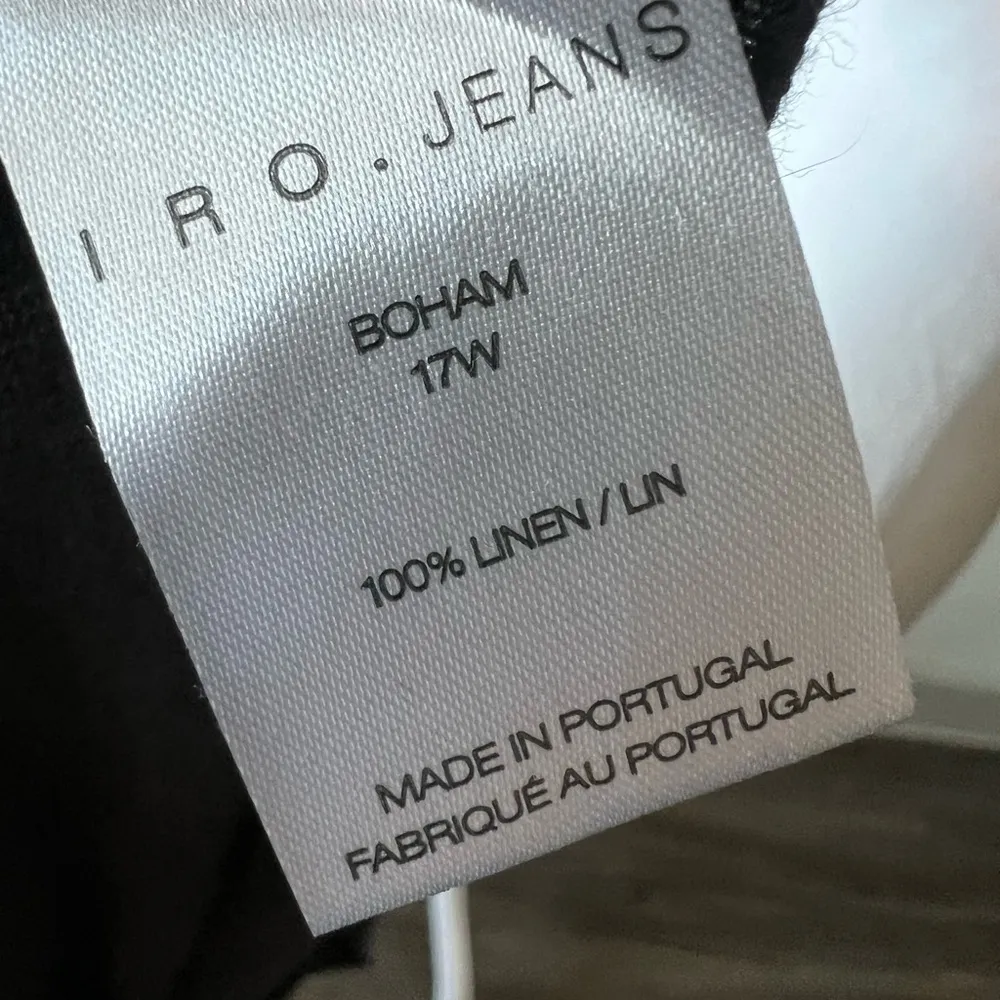 Black Sleeveless linen  Top - Image 6