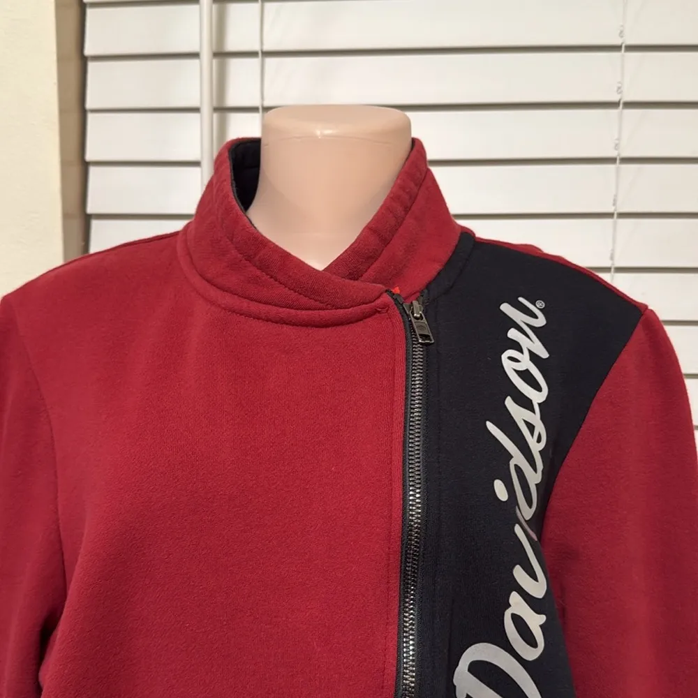 HARLEY DAVIDSON zip up jacket woman size XL - Image 2