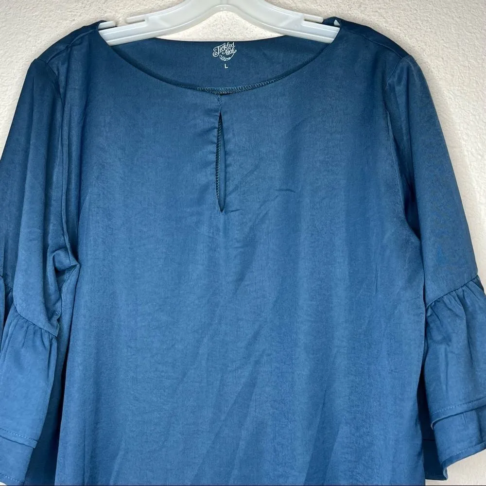 Tickled‎ Teal Dress - Image 3