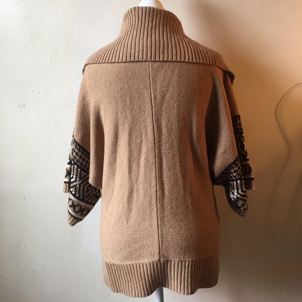 Mercer & Madison Sweater cardigan Tan Size L - Image 3