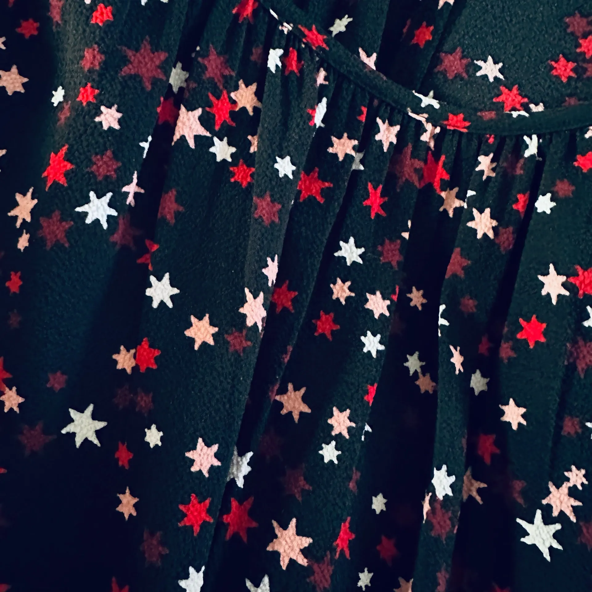 Michael Michael Kors Star Red Black Blouse Women's Size XL - Image 7