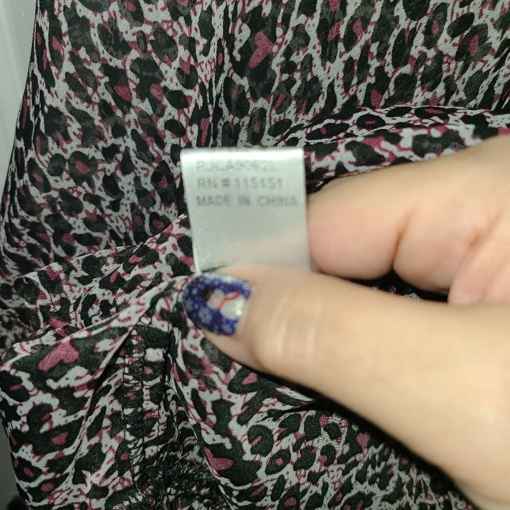 Romeo and Juliet Couture Sheer Blouse - Image 8