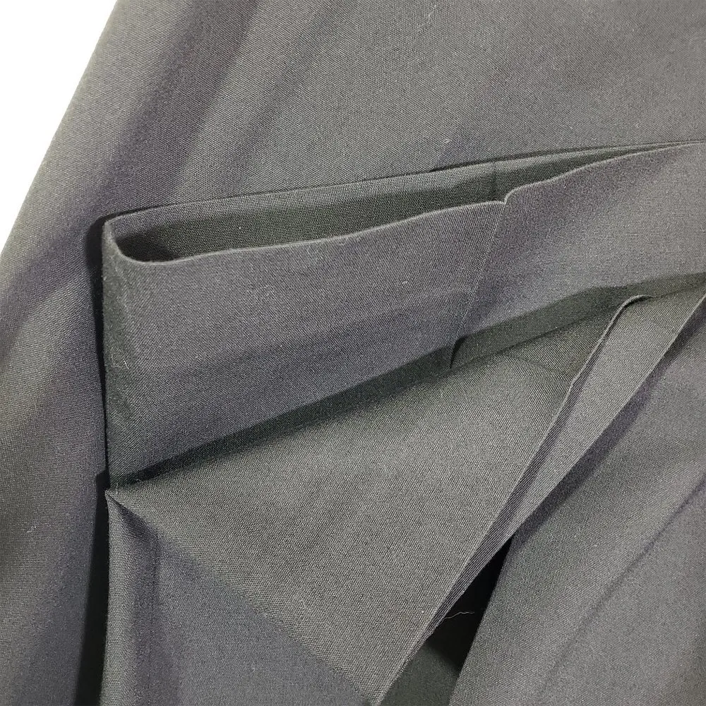 HUGO BUSCATI COLLECTION Size 8 Black Straight Leg, Dress, Work Pants - Image 7