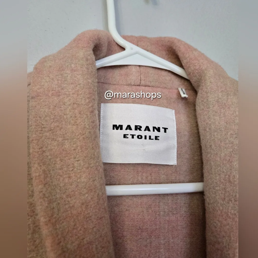 Isabel Marant Etoile Pink Gabriel Coat - Image 5