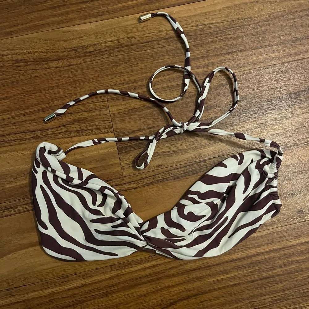 Monday swimwear zebra print bikini set White Size L - Image 7