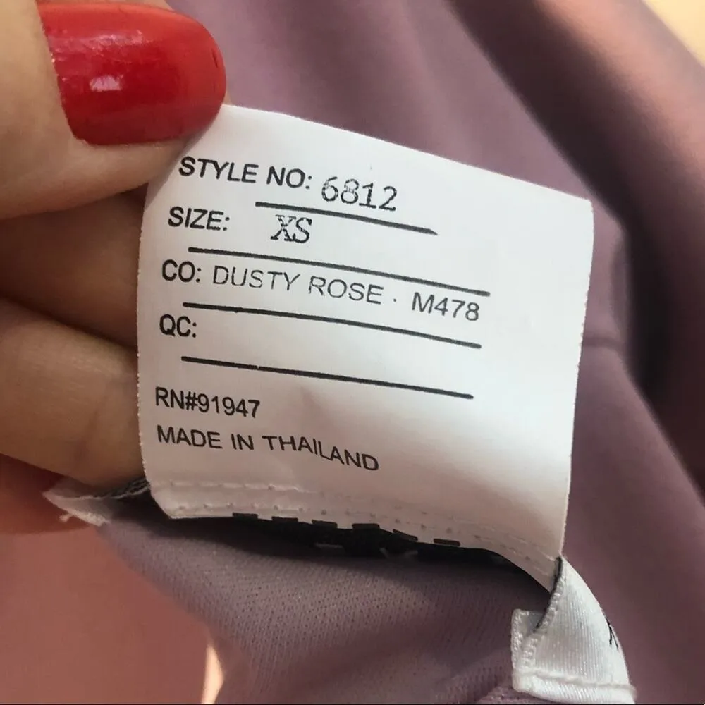 After Six Wide Bateau Neck Crepe Evening Dress XS - Image 12