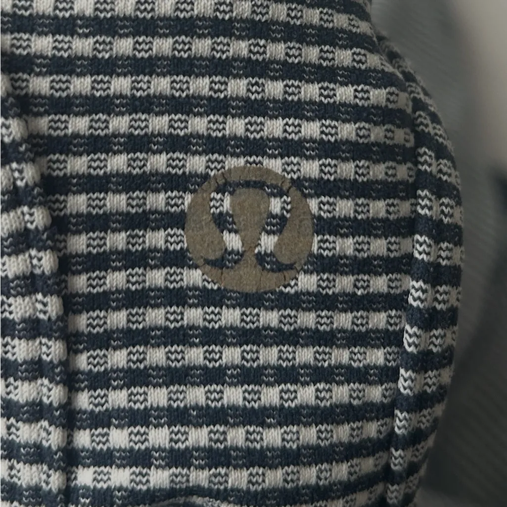 Lululemon Cool Racerback Tank Top Gingham Inkwell - Image 7